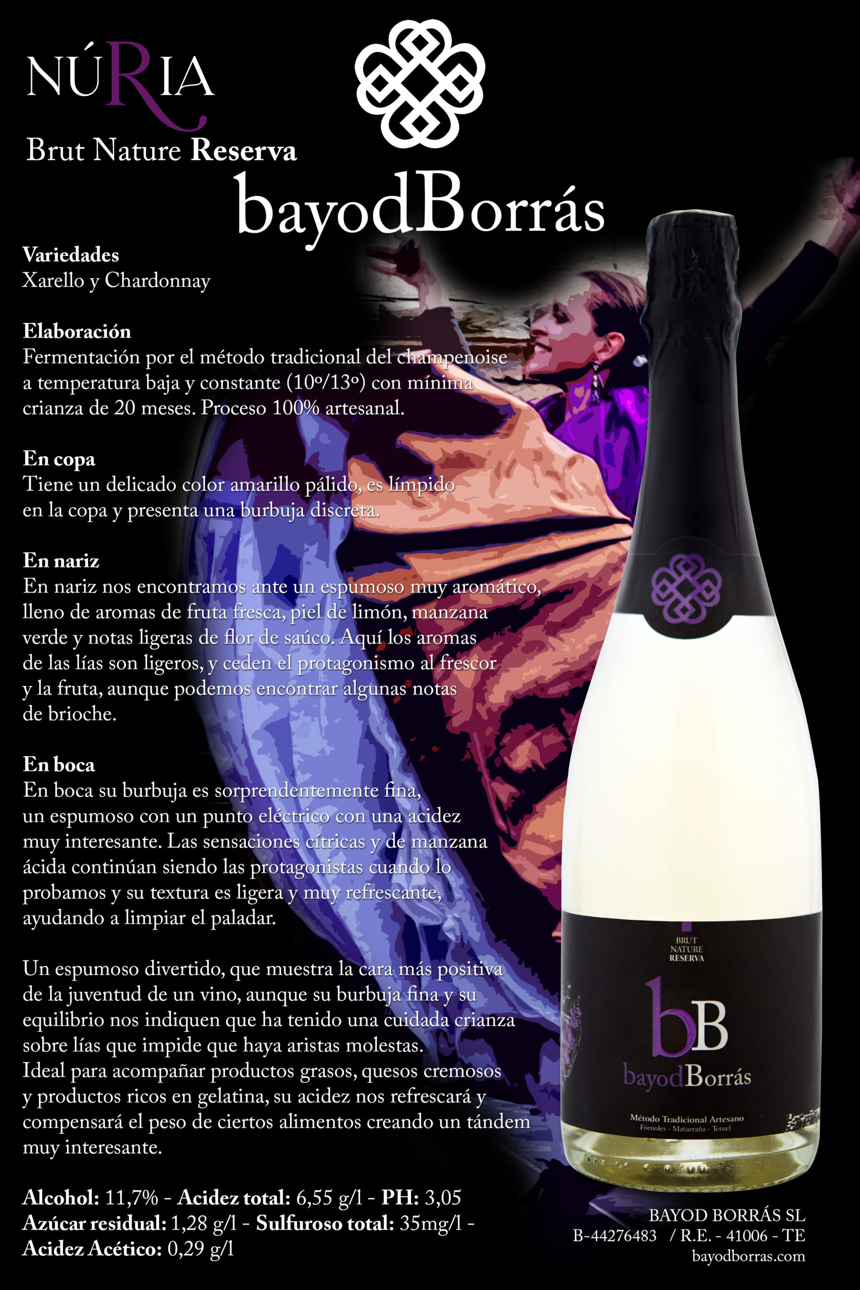 Núria Brut Nature Reserva - Imagen 2